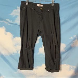 Royalty by YMI- Gray Capri size 12